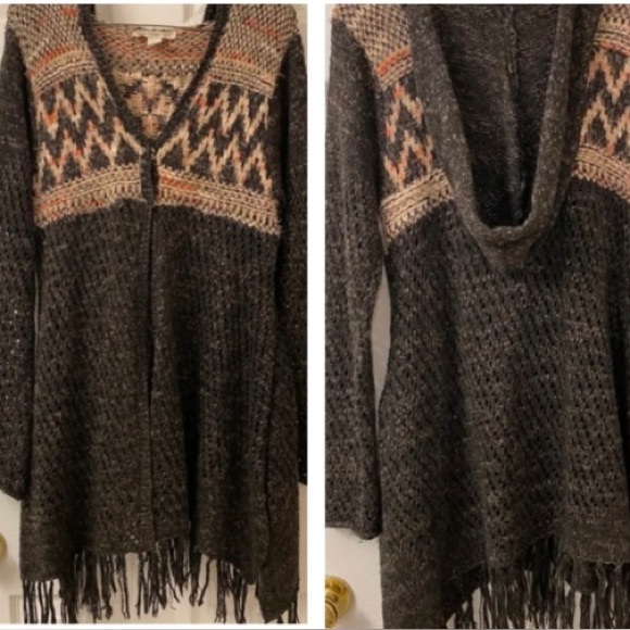 Beautiful BoHo Sweater - Picture 2 of 5